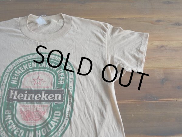 画像4: 1980s Heineken Tシャツ　 実寸L  (4)