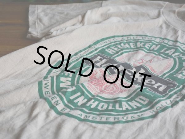 画像7: 1980s Heineken Tシャツ　 実寸L  (7)