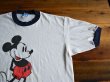 画像5: 1980s Mickey Mouse リンガーTシャツ　 表記L  (5)