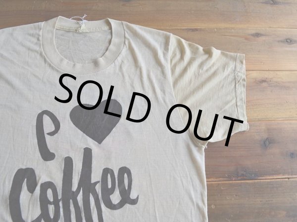 画像4: 1980s I Love Coffee Tシャツ　 表記M  (4)