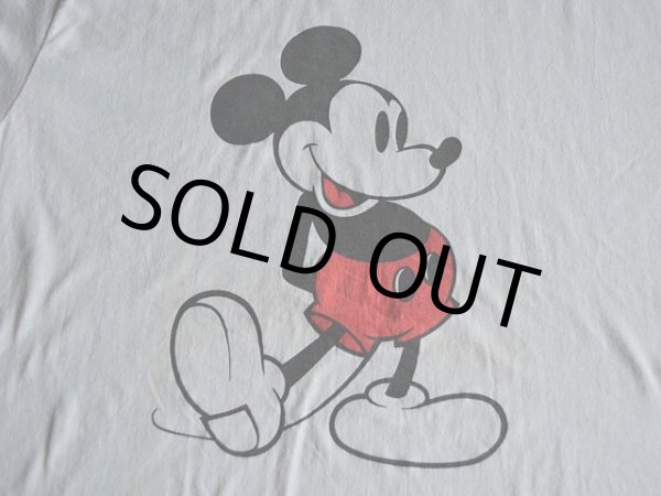 画像6: 1980s Mickey Mouse リンガーTシャツ　 表記L  (6)