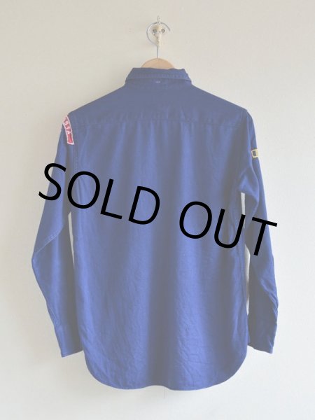 画像2: 1960s BOY SCOUTS マチ付きシャツ　 実寸XS-S  (2)