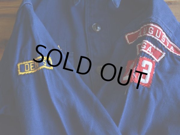 画像6: 1960s BOY SCOUTS マチ付きシャツ　 実寸XS-S  (6)