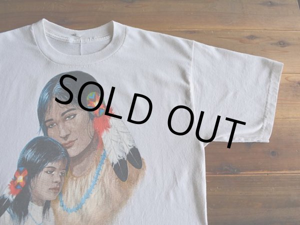 画像3: 1990s インディアンの親子Tシャツ　 実寸L  (3)