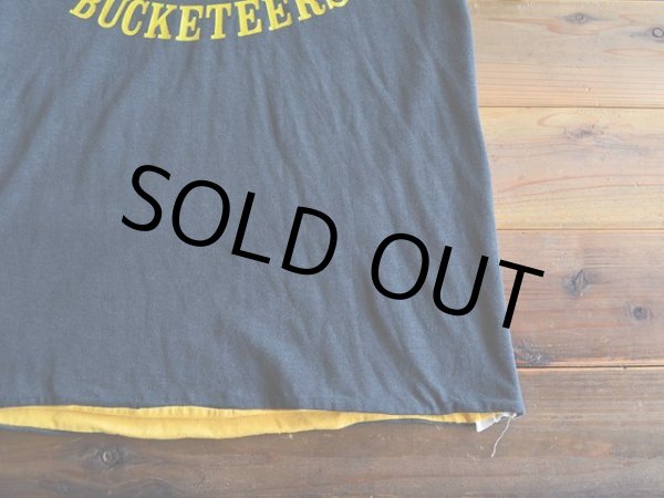 画像5: 1980s リバーシブルTシャツ　 BLK×YEL　 実寸SM  (5)