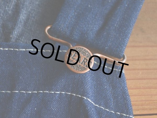 画像5: 〜1990s Sears デニムオーバーオール  ワンウォッシュ  表記w38  (5)