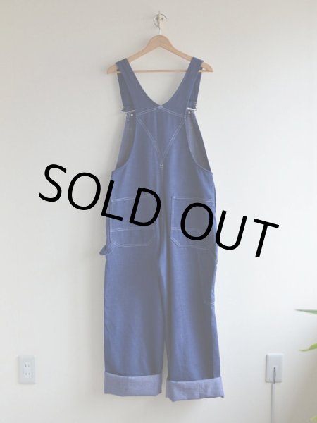 画像2: 1970s〜 Sears Tradewear デニムオーバーオール  表記w34  (2)