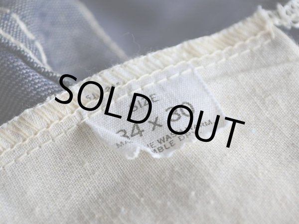 画像5: 1970s〜 Sears Tradewear デニムオーバーオール  表記w34  (5)