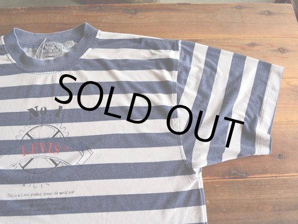 画像4: 1990s Levi's ボーダーTシャツ　 表記XL  (4)