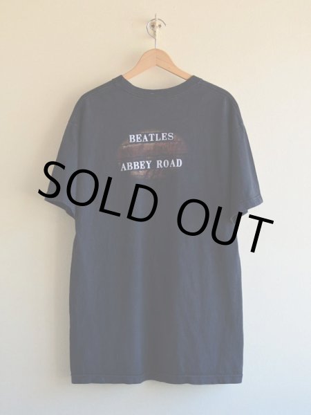 画像2: 1990s THE BEATLES ABBEY ROAD Tシャツ　 実寸L-XL  (2)