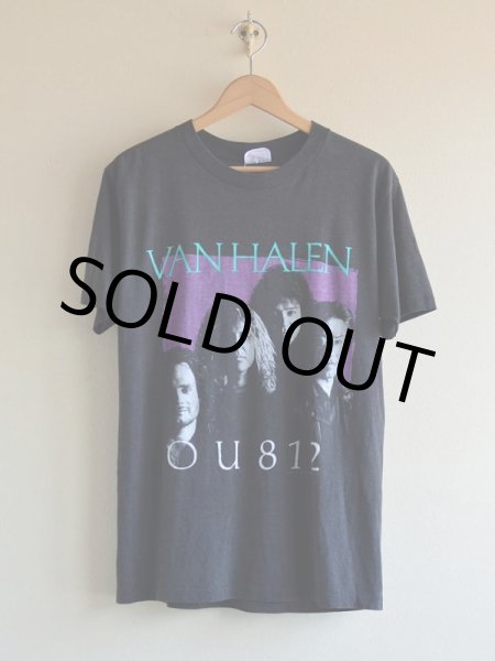 画像1: 1980s VAN HALEN OU812 Tour Tシャツ　 表記L  (1)
