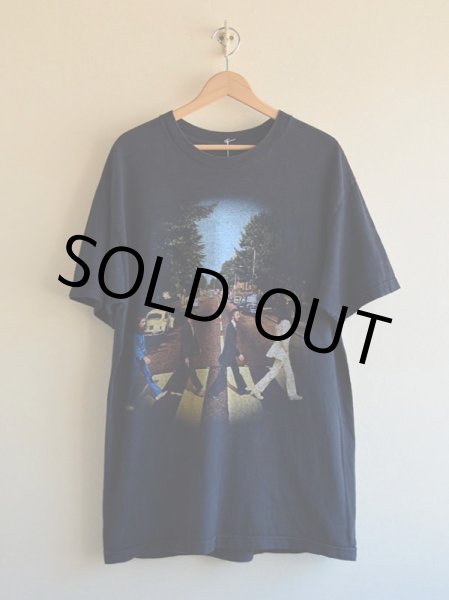 画像1: 1990s THE BEATLES ABBEY ROAD Tシャツ　 実寸L-XL  (1)
