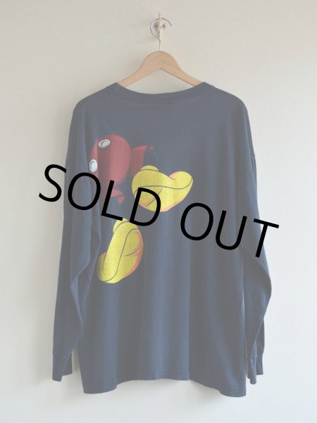 画像2: 1990s Mickey Mouse L/S Tシャツ　 表記L  (2)