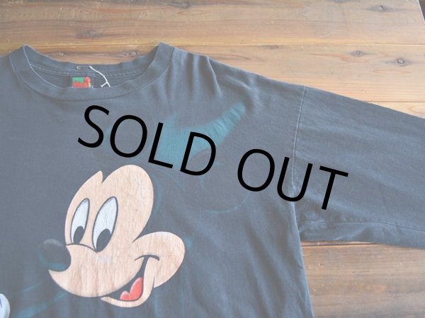 画像5: 1990s Mickey Mouse L/S Tシャツ　 表記L  (5)