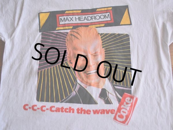 画像5: 1980s MAX HEADROOM KEG ROLL 1988 Tシャツ　 表記M  (5)