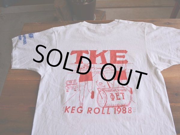 画像7: 1980s MAX HEADROOM KEG ROLL 1988 Tシャツ　 表記M  (7)