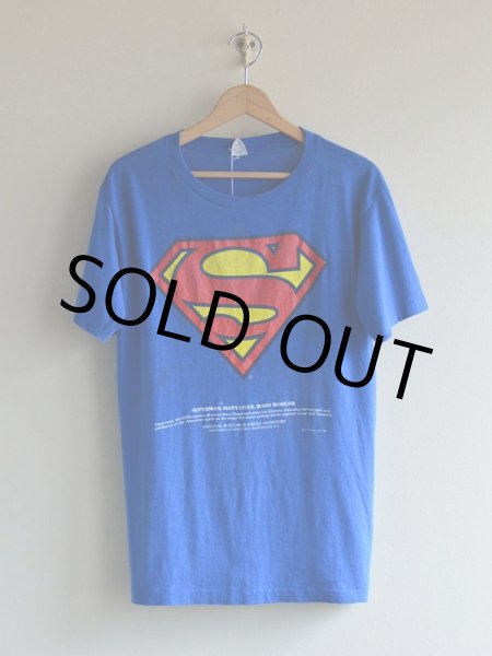 画像1: 1980s Superman Tシャツ　 表記L  (1)
