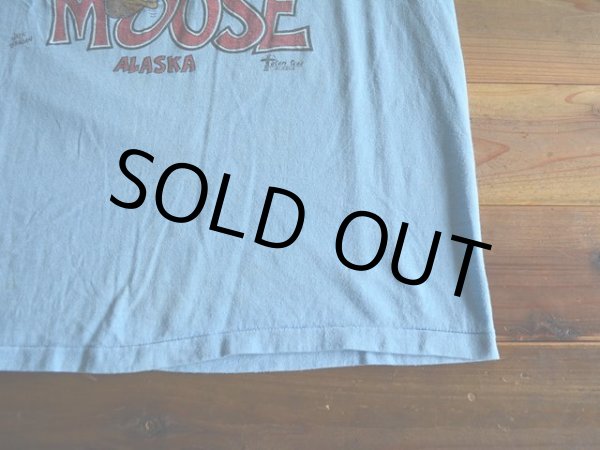 画像7: 1980s GO KISS A MOOSE ALASKA Tシャツ　 表記M  (7)