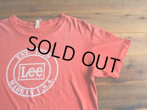 画像4: 1970s〜 Lee ロゴTシャツ  表記M  (4)