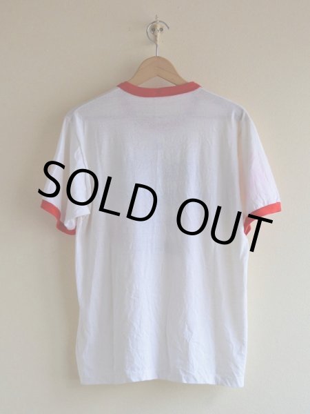 画像2: 1980s NORTH DAKOTA IS FOR LOVERS リンガーTシャツ　 実寸L  (2)