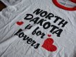 画像5: 1980s NORTH DAKOTA IS FOR LOVERS リンガーTシャツ　 実寸L  (5)