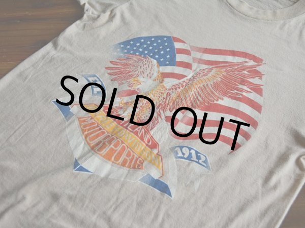 画像5: 1980s Harley-Davidson PORTLAND MOTORSPORTS Tシャツ　 表記M  (5)