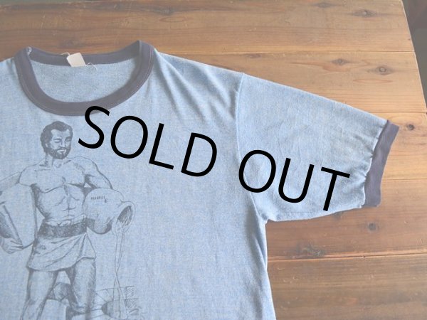 画像4: 1970s 水瓶座 杢リンガーTシャツ　 実寸L  (4)