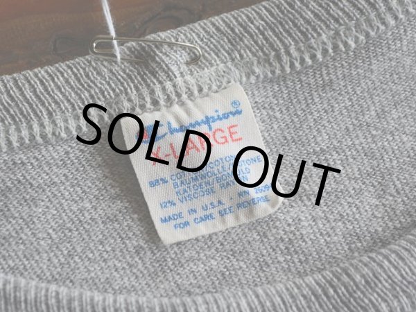 画像3: 1980s Champion 88/12カレッジTシャツ  表記XL  (3)