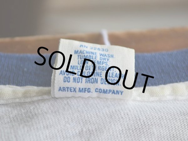 画像4: 1970s ARTEX US.NAVY リンガーTシャツ　 表記L  (4)