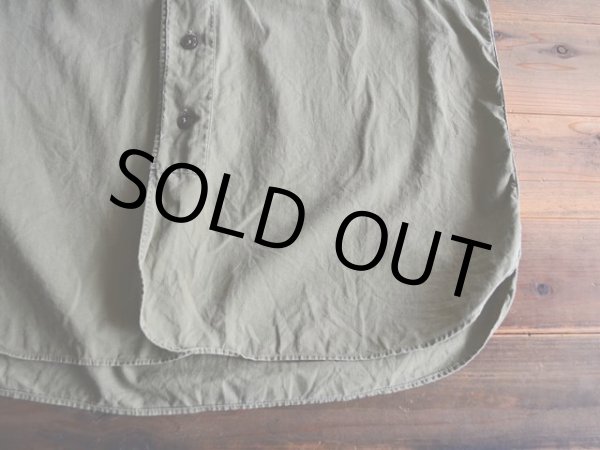 画像6: 1960s BOY SCOUTS マチ付きノーカラーシャツ　 実寸L-XL  (6)