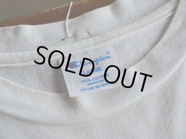 画像3: 〜1990s Champion ロゴTシャツ　 表記L  (3)