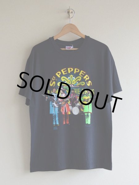 画像1: 1990s THE BEATLES Sgt.Pepper's Lonely Hearts Club Band 25TH ANNIVERSARY Tシャツ　 表記L  (1)