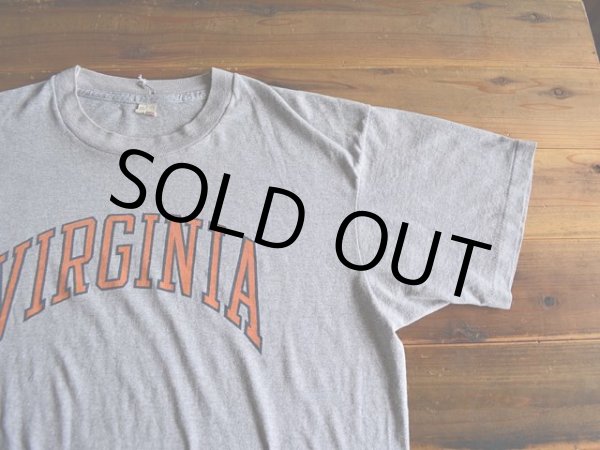 画像4: 1980s VIRGINIA カレッジTシャツ　 表記XL  (4)