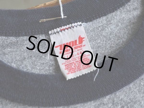 画像3: 1980s NUMS'83 杢リンガーTシャツ　 表記L  (3)