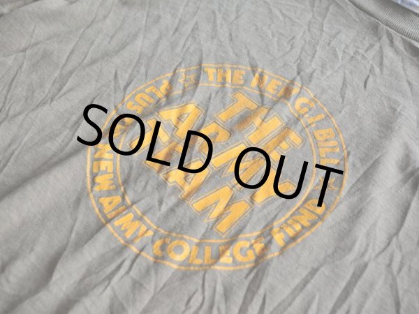 画像5: 1980s THE ARMY TEAM Tシャツ　 表記L  (5)