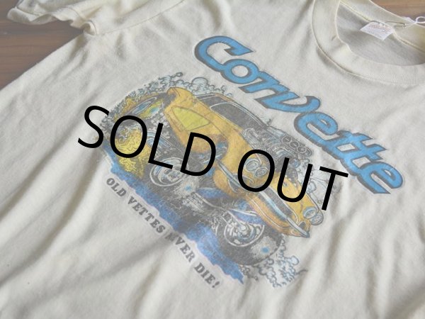 画像5: 1970s Corvette Tシャツ  表記M  (5)