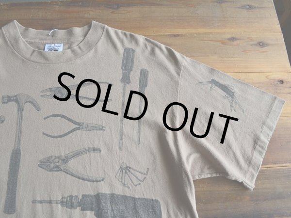 画像5: 1990s rel e vant products 工具総柄Tシャツ　 表記XL  (5)