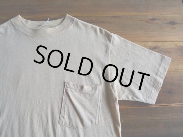 画像4: 1970s〜 Anvil バックプリントポケットTシャツ　 表記M  (4)