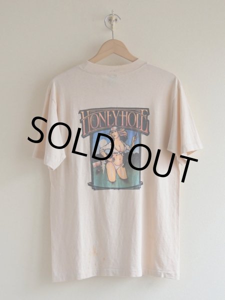 画像2: 1970s〜 Anvil バックプリントポケットTシャツ　 表記M  (2)