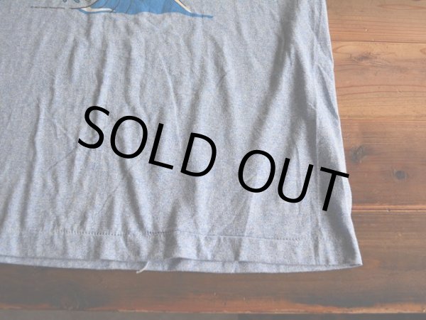 画像7: 1980s Mickey Mouse Surfing 杢リンガーTシャツ　 DEAD STOCK!!　 表記XL  (7)