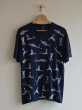 画像1: 1990s FASHIONVICTIM スカル四十八手Tシャツ　 実寸L  (1)