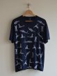 画像1: 1990s FASHIONVICTIM スカル四十八手Tシャツ　 実寸L  (1)