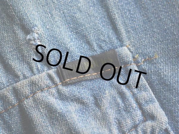 画像5: 1970s Sears デニムウェスタンシャツ  表記L  (5)