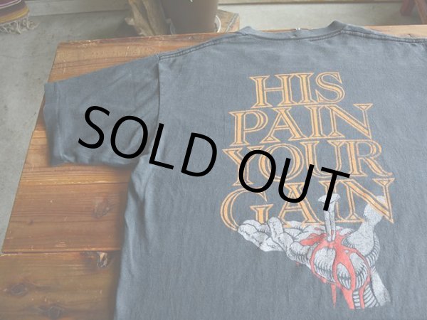 画像8: 1990s LORD'S GYM Tシャツ　 実寸L-XL  (8)