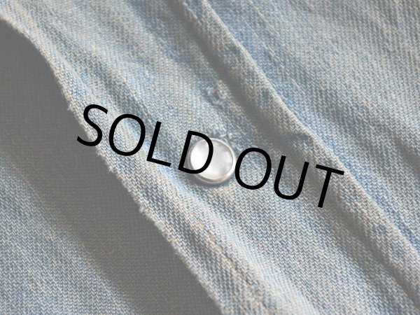 画像8: 1970s Sears デニムウェスタンシャツ  表記L  (8)