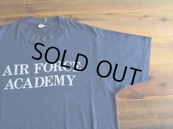 画像4: 1980s AIR FORCE ACADEMY Tシャツ　 実寸SM  (4)