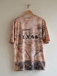 画像2: 1990s TEXAS タイダイマップTシャツ　 表記L  (2)