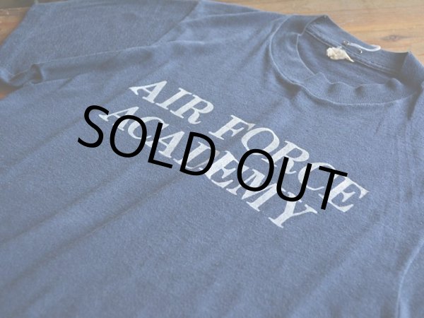 画像6: 1980s AIR FORCE ACADEMY Tシャツ　 実寸SM  (6)