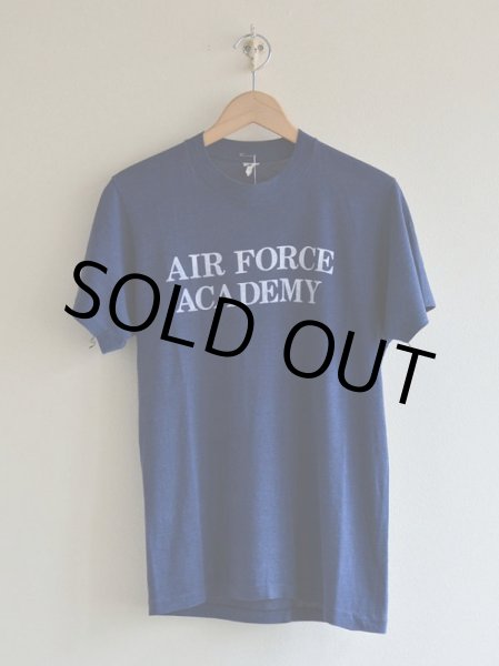 画像1: 1980s AIR FORCE ACADEMY Tシャツ　 実寸SM  (1)