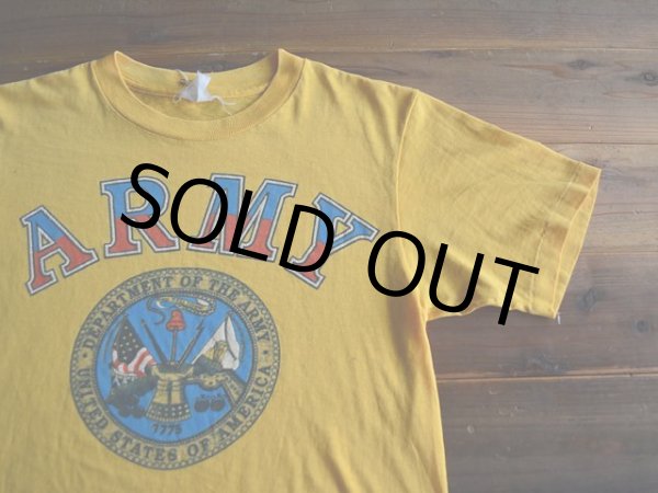 画像4: 1980s US.ARMY Tシャツ　 実寸SM  (4)